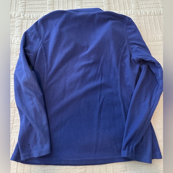Champion Royal Blue Fleece Quarter Zip Pullover - Size Small - Picture 6 of 6